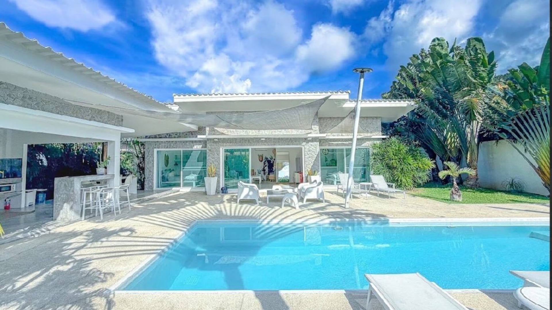 Mountain View Villa 3BR with large pool-Maenam